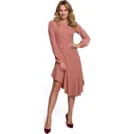 Dámské šaty Makover K077 Makover růžová 1350491