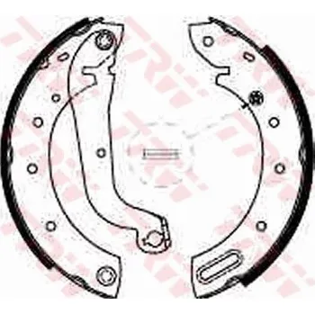 Stabilizátor nápravy Brzdové čelisti TRW GS8625