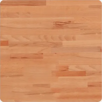 Konferenční stolek Deska stolu z masivního bukového dřeva, čtvercová, 50x50x1,5 cm