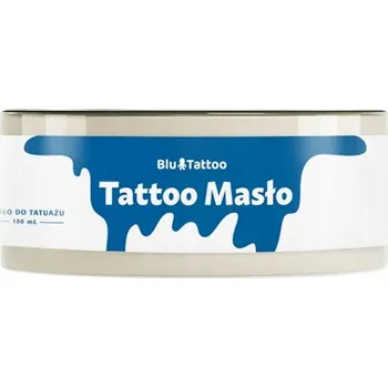 Tělový krém Krémové máslo pro péči a regeneraci tetování Blu Tattoo 100ml Přírodní