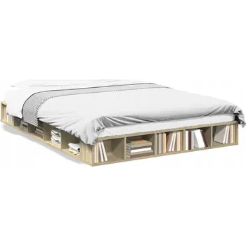 Postel Postel s dekorem dřeva G04V 160x200 dub