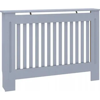 Obraz Kryt na radiátor MDF deska 4 x 4 cm šedý