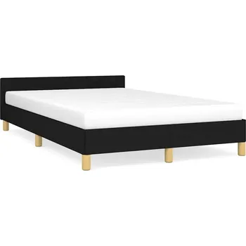 Postel Dvojlůžková kovová postel G02V 120x200 černá