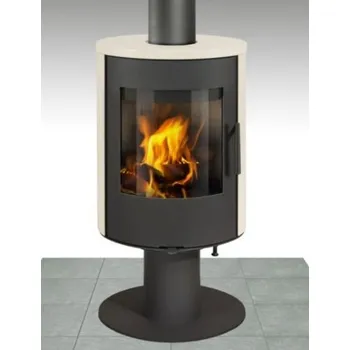 Krbová kamna Romotop Evora T keramika černá matná 49400