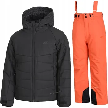 Chlapecká zimní kombinéza 4F CHLAPECKÁ SOUPRAVA: BUNDA A KALHOTY membrána / vel. 146