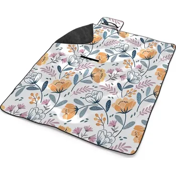 deka Sablio Plážová deka Rozkvetlá zahrada: 200x140 cm