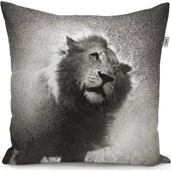Polštář Sablio Polštář Mokrý lev - 40x40 cm