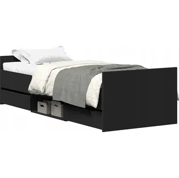 Postel Postel s dekorem dřeva G04V 100x200 dub