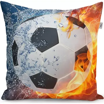 Polštář Sablio Polštář Fotbalový míč - 50x50 cm