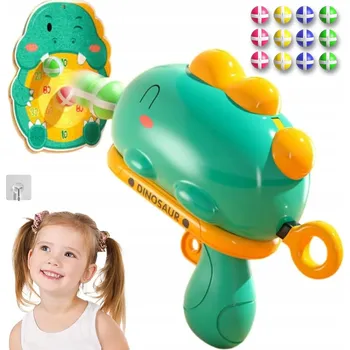 Hra Šipky na Suchý Zip Střelba na Terč Raketomet Dinosaurus 3+