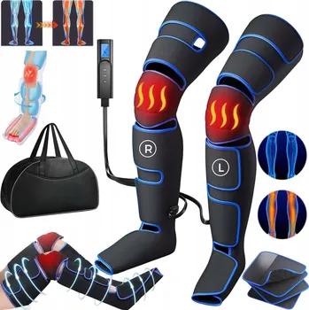 Masážní přístroj PŘÍSTROJ PRO LYMFODRENÁŽ PRESOTERAPIE KOMPRESNÍ KALHOTY MASÁŽNÍ PŘÍSTROJ