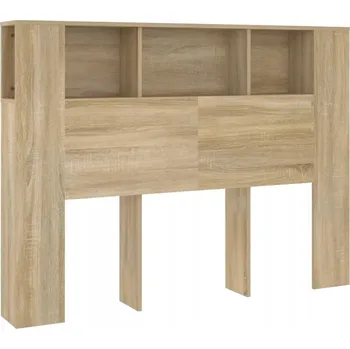 Čelo s policemi 140x18,5x104,5 cm Dub Sonoma