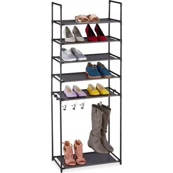 Botník Botník Relaxdays 60 x 154 x 30 cm černá