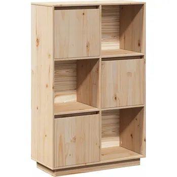 regál Regál z Masivního Borovicového Dřeva 74 x 35 x 117 cm