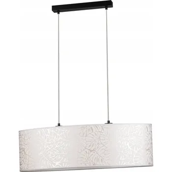 SPOT Light Závěsné svítidlo 2xE27 Max.40W Černé s Béžovým Stínidlem