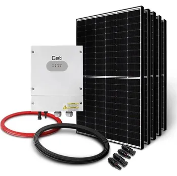 Ohřívač vody Sada pro ohřev vody GETI GWH01 2250W 5x PV Trina (Výkon 2250Wp)