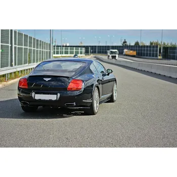Auto-moto Maxton Design boční difuzory pod zadní nárazník pro Bentley Continental GT Mk1, černý lesklý plast ABS, r.v. 2009-2012