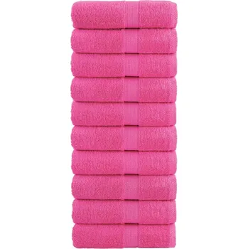 Utěrka Bavlněné hadříky SOLUND Růžové 30x30cm, OEKO-TEX, 600 g/m²