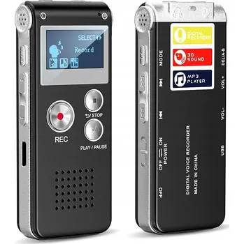 IP kamera MINI ŠPIÓNSKÝ DIKTAFON ODPOČÍVÁNÍ + REDUKCE ŠUMU PRO