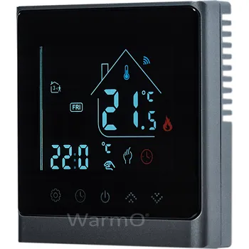 Termostat Pokojový REGULÁTOR TEPLOTY WarmO E40g WIFI TERMOSTAT ŠEDÝ
