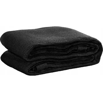 Koberec Koberec kempingový HDPE černý 250 x 350 cm s oky v rozích