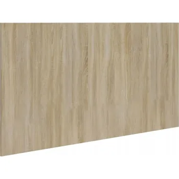 Čelo postele dřevěná, dub sonoma, 160 x 1,5 x 80 cm