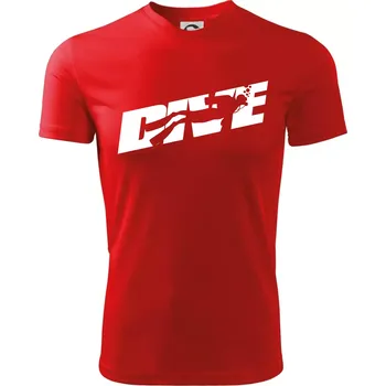 Dive potápěč - Dětské triko sportovní (dresovina) - 146 cm/10 let ( Červená )