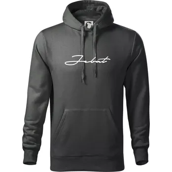 Pánská mikina Jebat - Mikina pánská Cape s kapucí - XL ( Tmavá břidlice (šedá se zeleným nádechem) )