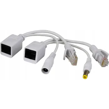 IP kamera PoE Injektor RJ45+Jack <> RJ45 Pulsar P-POE1