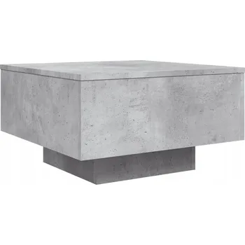 Konferenční stolek Konferenční stolek z dřevotřísky, šedá betonu, 55x55x31 cm