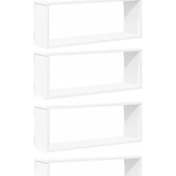 police Police dřevo G02V 4 x 4 cm bílá