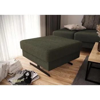 Taburet Nábytek PEGAS s.r.o. Taburet EMPORIO 70 x 70 cm - zelená