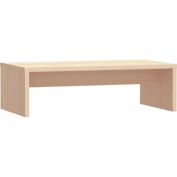 Podstavec pod monitor Podstavec pod monitor z masivního borovicového dřeva s úložným prostorem