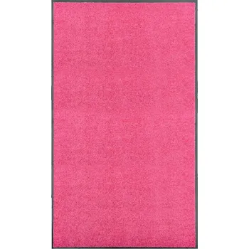 Rohožka Protiskluzová rohožka růžová 150 x 90 cm, polyamid, PVC