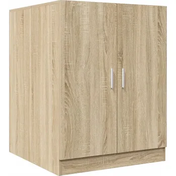 Komoda Skříňka nad pračku, dřevodekor dub sonoma, 70,5x71,5x91,5 cm