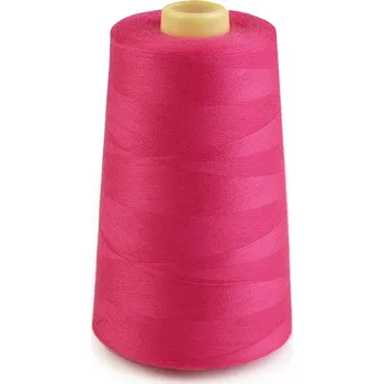 Nit Polyesterové nitě pro overlocky i klasické šití návin 5000 yards PES 40/2, malé, 564 Magenta