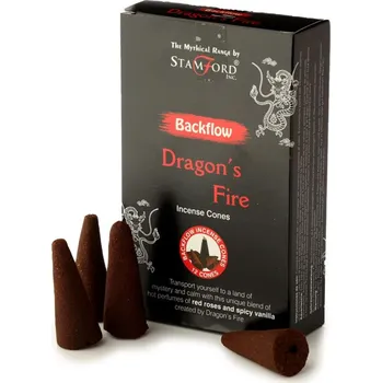Čajovna KUŽELOVÉ VONNÉ TYČINKY BACKFLOW STAMFORD - DRAČÍ OHEŇ