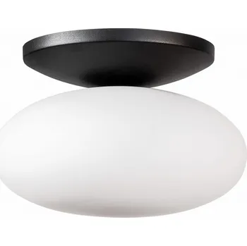Kulatý Stropní Svítidlo Zuma Line 40 x 40 cm bílá, černá