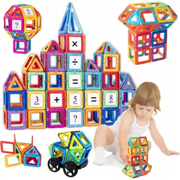 ostatní stavebnice STAVEBNICE STAVEBNICE, EDUKAČNÍ 3D PUZZLE, VELKÁ SADA 120 DÍLKŮ