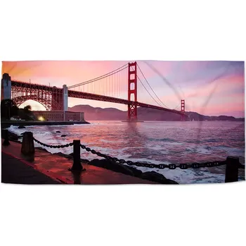 Osuška Sablio Ručník Golden Gate - 50x100 cm
