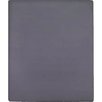 Prostěradlo Prostěradlo z bavlněného žerzeje, antracitové, 140 x 200 cm