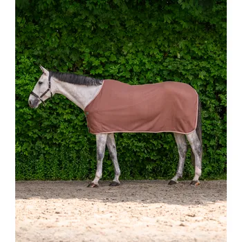 Deka pro koně Deka odpocovací Walhausen, tm. hnědá, 125 cm