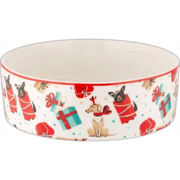 Miska pro psa Jedna keramická miska Altom Design, vícebarevná, 460 ml