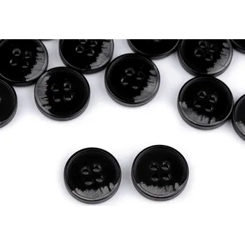 Knoflík Knoflík oblekový velikost 24", 28", 32", 36", 40", střední, 7 (28") černá šedá