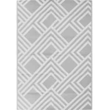 Koberec Koberec ARAKIL oboustranný, šedý, 160x230 cm, žakárový