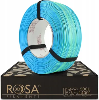Filament Filament ReFill PLA Magic Silk ROSA 3D 1.75mm Neonově Modrá Laguna 1kg