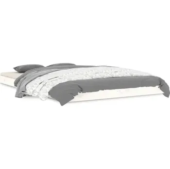 Postel Dřevěná postel G03V 120x190 bílá