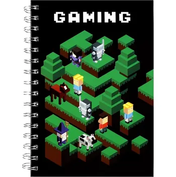 zápisník pixel game a5