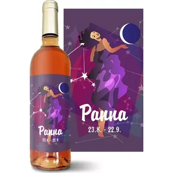 Víno Sablio Růžové víno Panna: 0,75 l