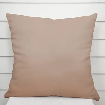Povlak na dekorativní polštářek Saténový povlak na polštář LUX-064 Béžovohnědý 35 x 45 cm